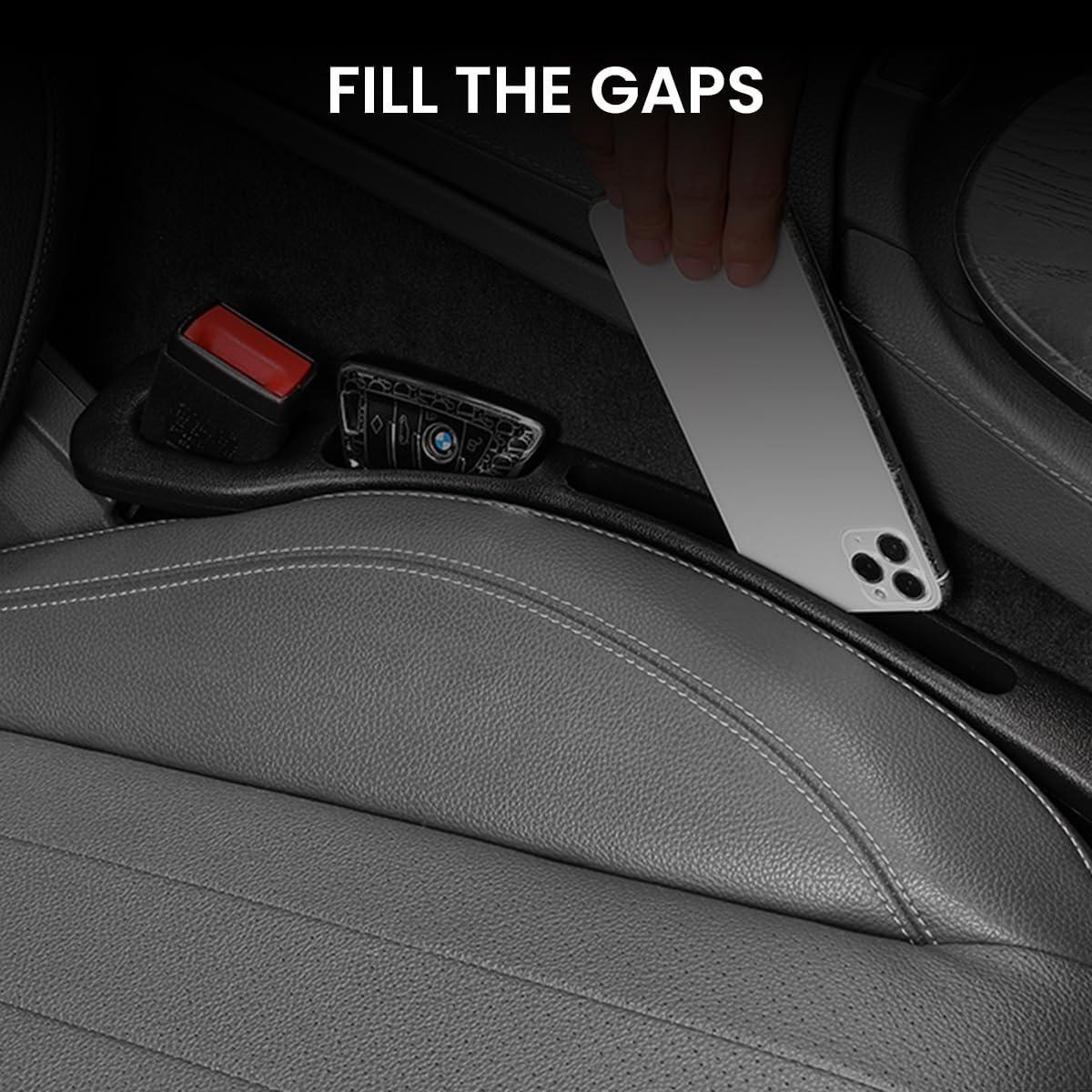 Car Seat Gap Filler | Anti-Drop Soft Leak-Proof Filler for Phones, Cards & Coins