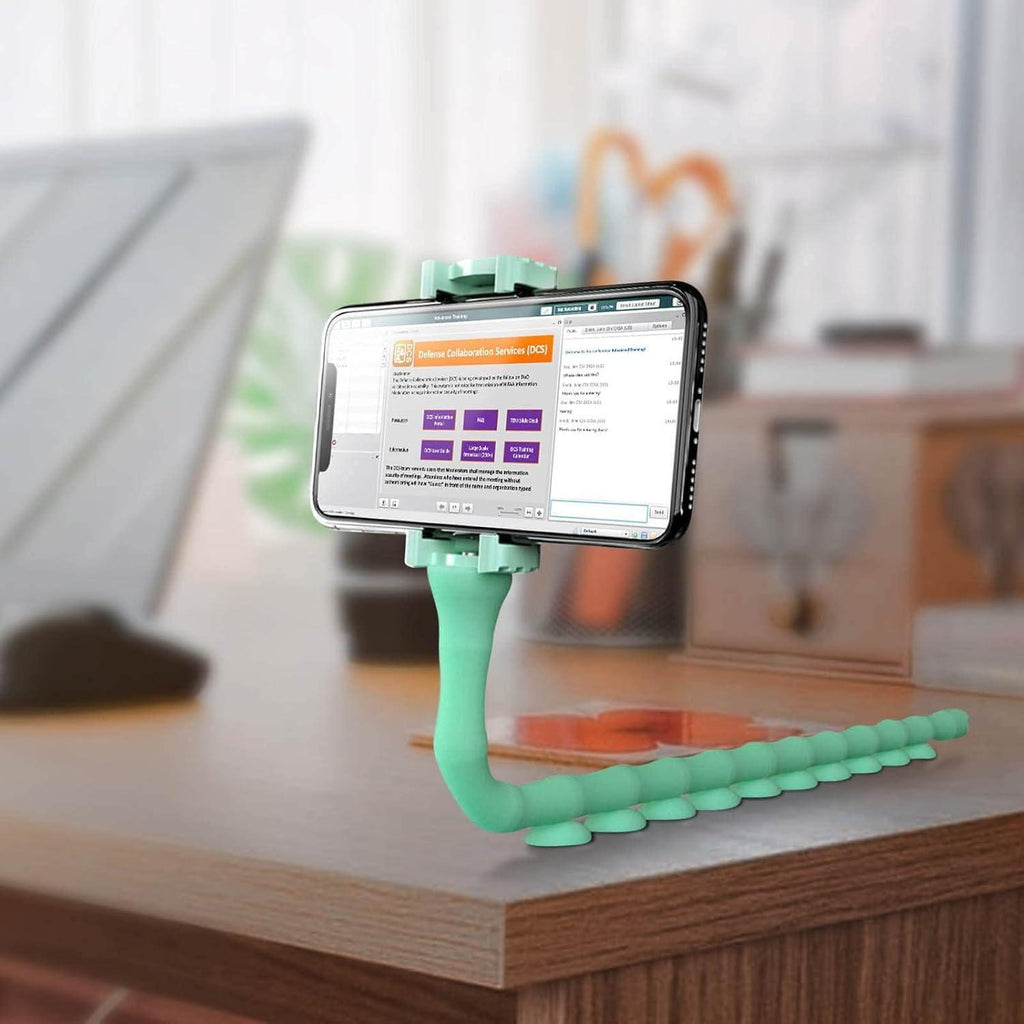 Cute Caterpillar Flexible Mobile Phone Holder with Suction Cups