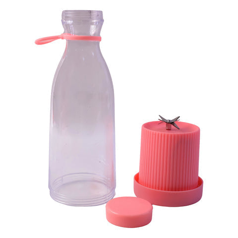Portable Mini Electric Juicer Blender – 380ml USB Rechargeable Bottle