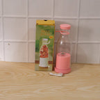 Portable Mini Electric Juicer Blender – 380ml USB Rechargeable Bottle