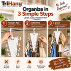 TriHang™ Smart Closet Organizer