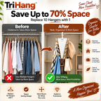 TriHang™ Smart Closet Organizer
