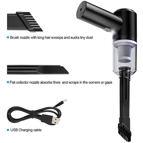Multipurpose Portable Wireless Vacuum Cleaner & Air Duster