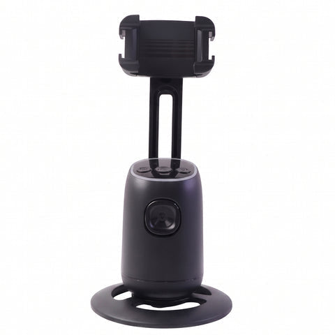 AI Face Tracking Mobile Holder | 360° Smart Auto Tracking Phone Stand for Reels, Live Streaming & Video Calls
